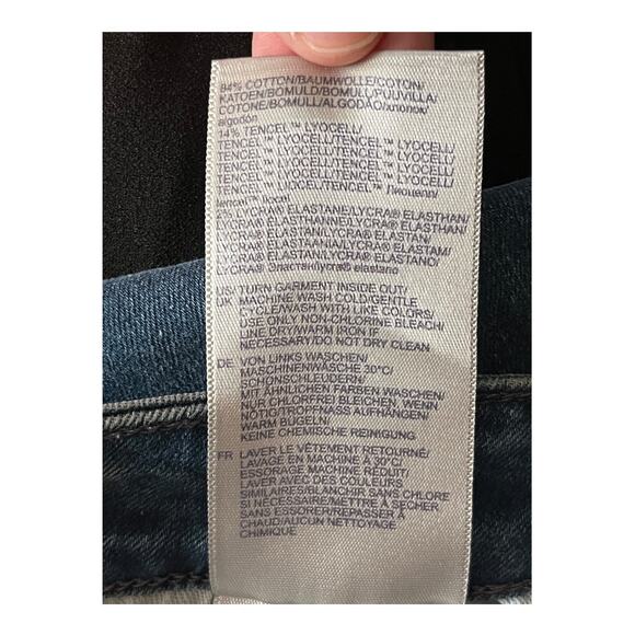 NYDJ Jeans Teresa wide leg ankle light blue 22W - Picture 6 of 6